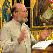 Eddie Russell preaching in Pittsburgh PA