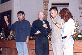 Three Buddhists accept Jesus