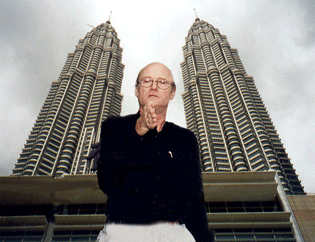 Eddie Russell preaching in Malaysia