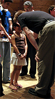Let the children come to me - Jesus said.
