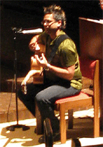 Patrick Carre sing The Freedom Song at Five Nights of Fire, Miami, FL