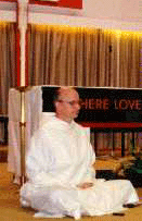 Dom Freeman doing Buddhism